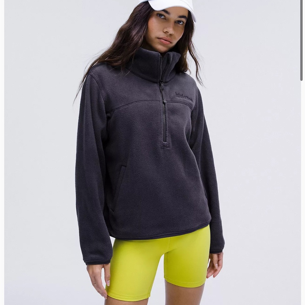 Lululemon half-zip fleece pullover